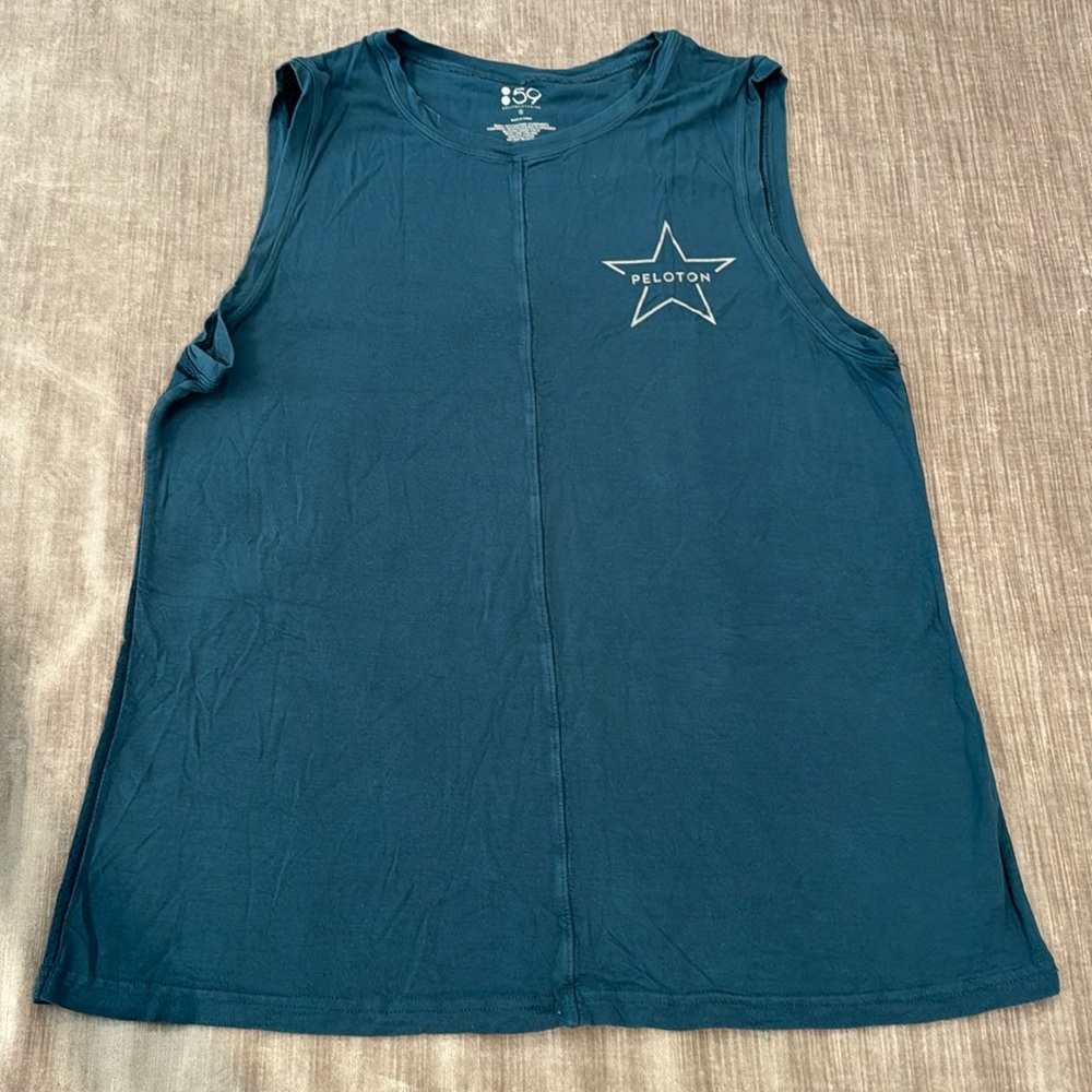 Peloton sleeveless muscle tank